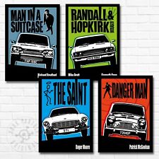Man in a Suitcase The Saint Danger man Randall & Hopkirk Pop Art - Homage Poster