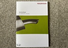 Honda HR-V Service History Book Blank For All Models