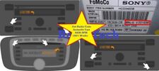 FORD RADIO CODES---  V or M