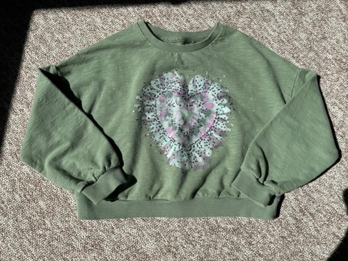 Next girls crop - jumper, green
