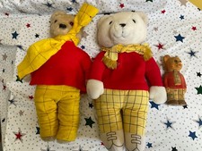 RUPERT BEAR COLLECTION X 3