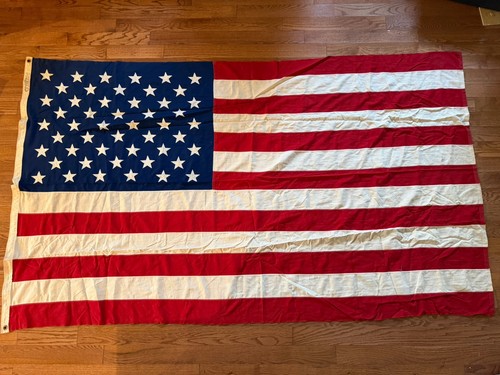 Vintage 5x8 usa flag - flag, bull
