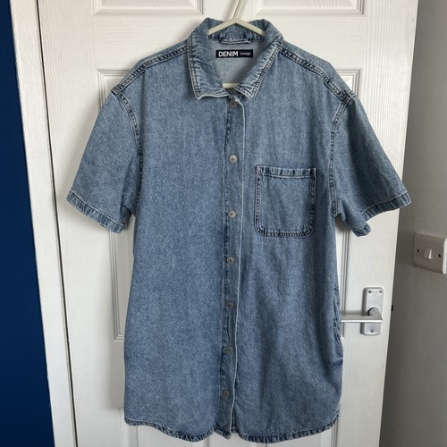 George asda denim dress - denim,