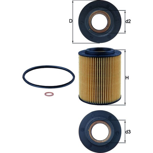Oil filter fits alpina - filter,