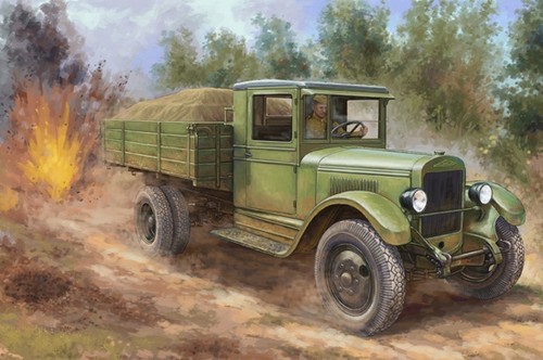 Russian zis truck - russian, 135
