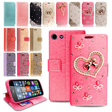 For Sony Xperia Z5 Z3 Compact M4 M5 XZ XA2 Case Leather Wallet Flip Phone Cover