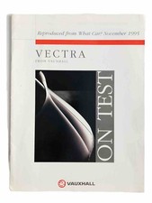 Vauxhall Vectra 1995 Road Group Test What Car Reprint - Xantia - Mondeo- Laguna
