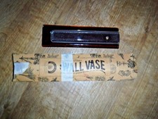 Jo Downs Cornwall ~ Fused Glass Wall Hanging Vase ~ Boxed ~ Excellent ~ RARE