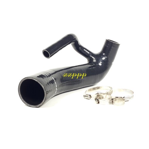 Black turbo intake hose - black,
