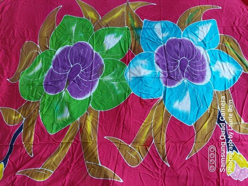 Bali sarong hand painted - bali,