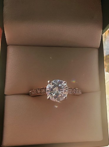 10k dimonique rose gold - 10k,