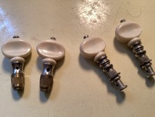 4 Vintage Banjo Tuners Buttons