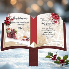 Personalised Book Shaped