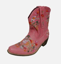 Womens Cowboy Boots Embroidery