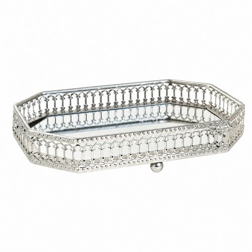 Mirror vanity tray silver - mirror,