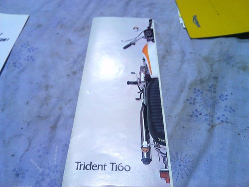 1975 1976 triumph trident - 1975-1976, t160