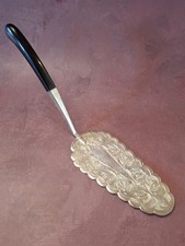 Vintage Cake 0r Pie Slice / Slicer Middle Eastern / Silver 800 / Engraved Design