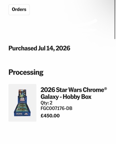 2026 star wars chrome galaxy - wars,