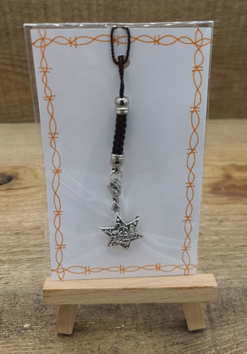 Sheriff badge phone - badge, charm