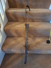 Antique Wrought Iron Sawtooth