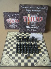 Terry Pratchett "THUD" The Discworld Strategy Board Game. From 2001. Complete