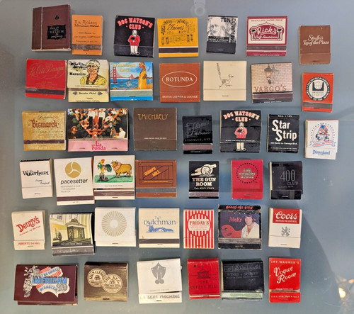 Vintage matchbooks from - matchbooks,