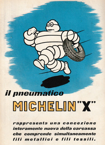Advertisement 1951 michelin - advertisement, x