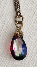Vintage Teardrop Crystal