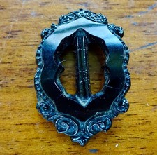 antique Victorian French jet