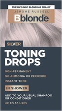 Jerome Russell Bblonde Silver Toning Drops - Non-Permanent Hair 