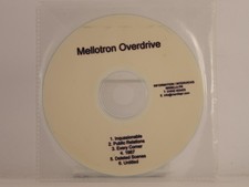MELLOTRON OVERDRIVE INQUASIONABLE (F42) 6 Track Promo CD Single including Plasti