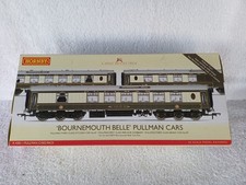 Hornby OO R4381 Bournemouth Belle Pullman Coaches Triple Pack & Working Lights
