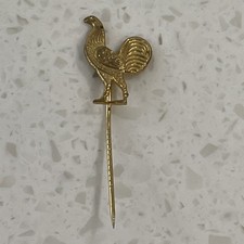 Vintage Brewery Take Courage Cockerel Stick Pin Pub Advertising Memorabilia