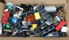 Electronic components 5kg - components, 0.5kg