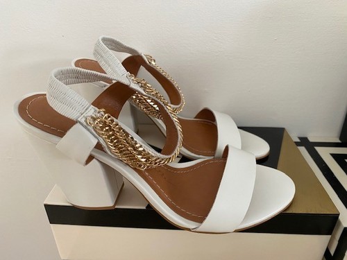 Moda pelle sandals white - moda,
