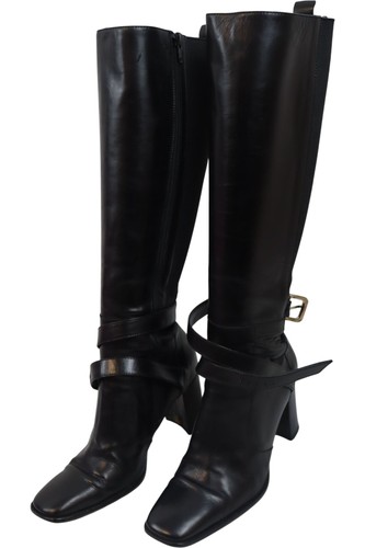 Hobbs leather knee high - leather,