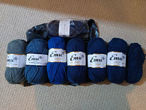 Mixed blue navy - blue,