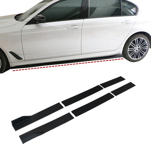 Gloss side skirts extension - side,