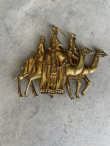 Vtg ornate wiseman ornament - ornate,