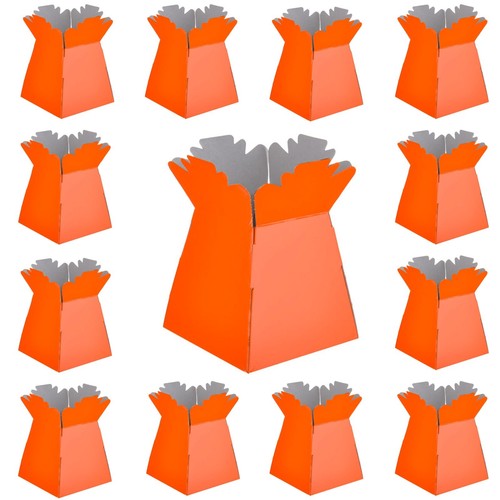 Orange florist bouquet - orange, box