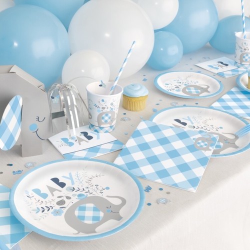 Blue elephant baby - baby, shower