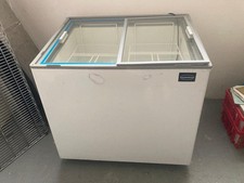 Comb steel Corsica 6 Pan Ice Cream Display Freezer