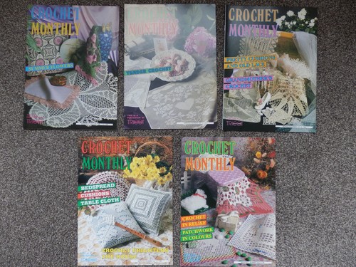 Vintage crochet monthly - vintage, x
