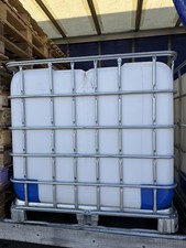 1000 Litre IBC Tank Container Water Diesel Fuel Oil Storage Allotment Farm Field