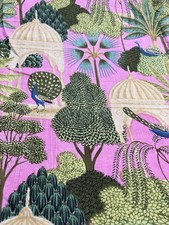 Yard pink printed cotton - 1,