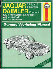 JAGUAR XJ12 SALOON COUPE XJ-S XJ-SC V12 COUPE 72-88 REPAIR MANUAL *HARDBACK*