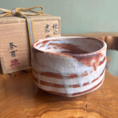 Japanese shino ware neriage - ware,