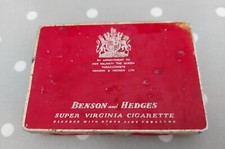 Vintage Benson & Hedges Cigarette Tin Empty