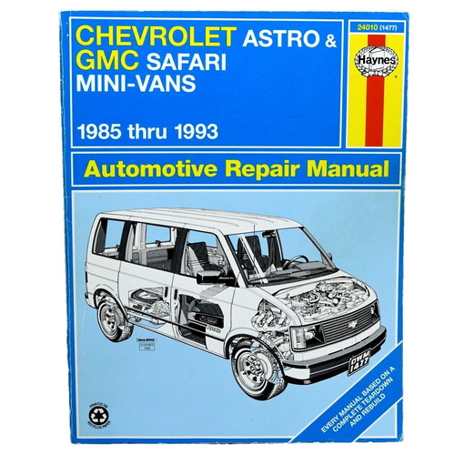 Haynes 1477 chevrolet astro - 1477,