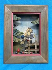Wooden Shadow Box Boy & Girl